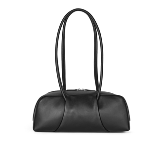 Second Female Finesse Leather Bag Black